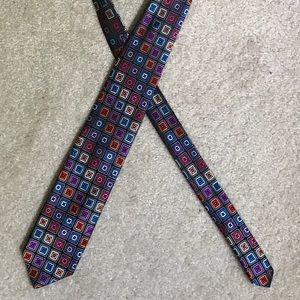 COLORFUL! Men’s Necktie - Bold-Geometric Design